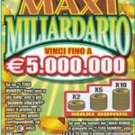 Vince 5 milioni di euro con un gratta e vinci da 20 euro