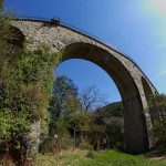 La foto del giorno è l'ex ferrovia Spoleto-Norcia (dal sito http://leonardix.altervista.org/)