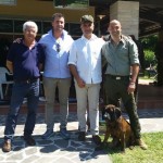 Spoleto, al parco dei daini della famiglia Novelli convegno sulla caccia