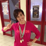 Spoleto, nuoto: doppio podio per Valentina Bocali nella stagione agonistica 2015