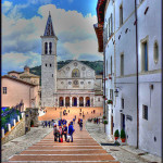 Spoleto, la foto del giorno è Piazza Duomo di Giustino Rotondi