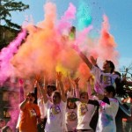 Spoleto a Colori: continua il pienone. Impazza il video del Colormob