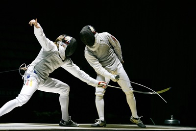 Assalto-di-scherma-di-fioretto