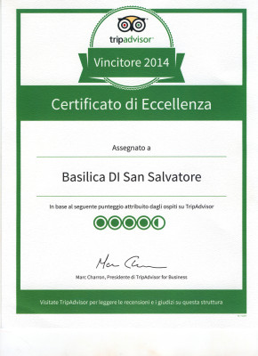 Certificato di eccellenza San Salvatore