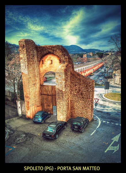 Spoleto, la foto del giorno è Porta San Matteo di Piero Errera