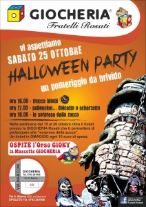 Giocheria Rosati Spoleto Halloween Party