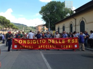spoleto, ast terni in sciopero