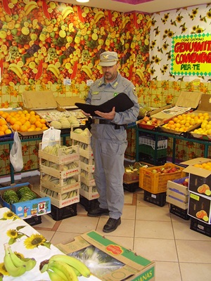 Controlli a ortofrutta